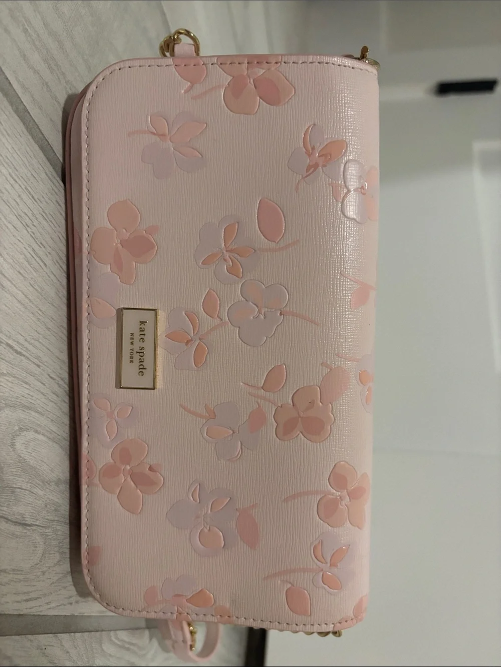 Kate Spade Floral Pink Crossbody Shoulder Bag